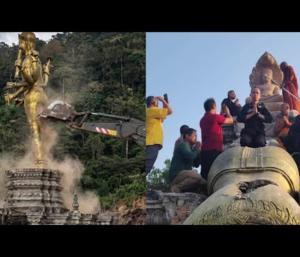 Buddha Statue | Lord Vishnu Statue | Thailand | ಥೈಲ್ಯಾಂಡ್‌ ಭಗವಾನ್ ವಿಷ್ಣುವಿನ ಮೂರ್ತಿ ತೆರವುಗೊಳಿಸಿದ ಸ್ಥಳದಲ್ಲಿ ಬುದ್ಧನ ಪ್ರತಿಮೆ | Speed News Kannada 