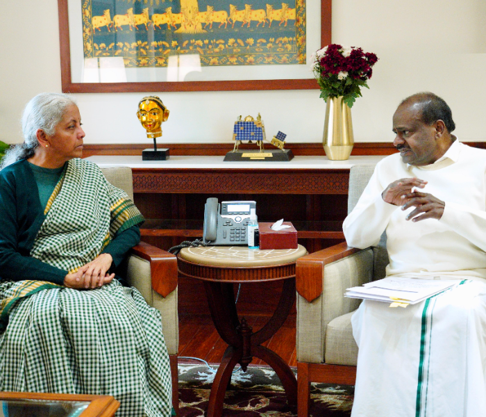 Minister Kumaraswamy | Nirmala Sitharaman | ಉಕ್ಕು ವಲಯದ ಬೆಳವಣಿಗೆ ಹೂಡಿಕೆ ಸಚಿವೆ ನಿರ್ಮಲಾ ಸೀತಾರಾಮನ್ ಜತೆ ಸಚಿವ ಕುಮಾರಸ್ವಾಮಿ ಚರ್ಚೆ | Speed News Kannada