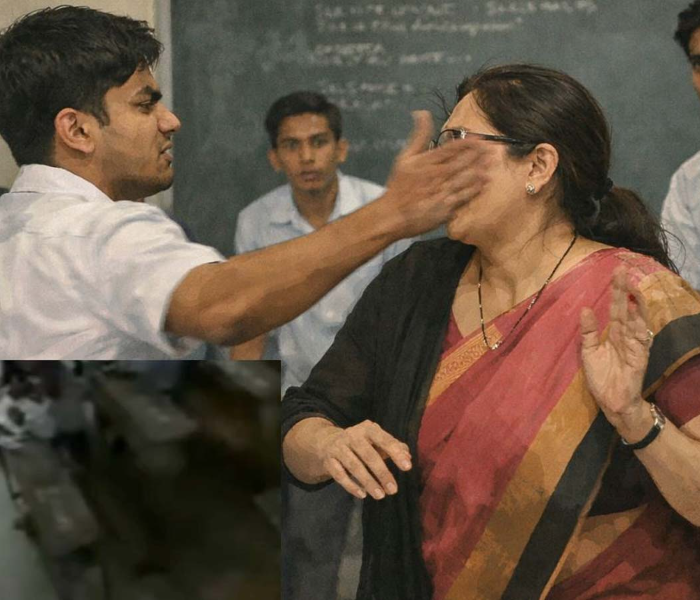 Student Slaps Teacher| ಕ್ಲಾಸಿಗೆ ಲೇಟಾಗಿ ಬಂದಿದ್ದಕ್ಕೆ ಪ್ರಶ್ನಿಸಿದ ಶಿಕ್ಷಕಿಗೆ ಕಪಾಳಮೋಕ್ಷ ಮಾಡಿದ ವಿದ್ಯಾರ್ಥಿ ವಿಡಿಯೋ ವೈರಲ್ ಬೆನ್ನಲ್ಲೇ ಸಾರ್ವಜನಿಕರ ಆಕ್ರೋಶ | Speed News Kannada