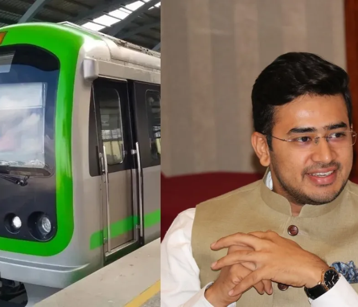 Protesting Against The Metro Fare | ಮೆಟ್ರೋ ದರಯೇರಿಕೆ ವಿರೋಧಿಸಿ ಪ್ರತಿಭಟನೆ ಸಂಸದ ತೇಜಸ್ವಿ ಶಾಸಕ ರಾಮಮೂರ್ತಿ ಪೊಲೀಸ್ ವಶಕ್ಕೆ! | Speed News Kannada