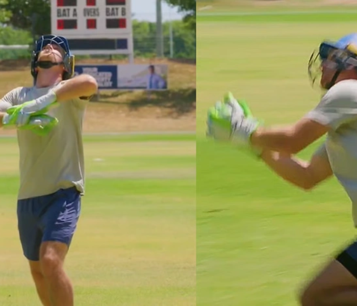 This Player set a record by taking the highest catch in the world!| ವಿಶ್ವದ ಅತಿ ಎತ್ತರದ ಕ್ಯಾಚ್ ಹಿಡಿದು ದಾಖಲೆ ನಿರ್ಮಿಸಿದ ಈ ಆಟಗಾರ! | Speed News Kannada