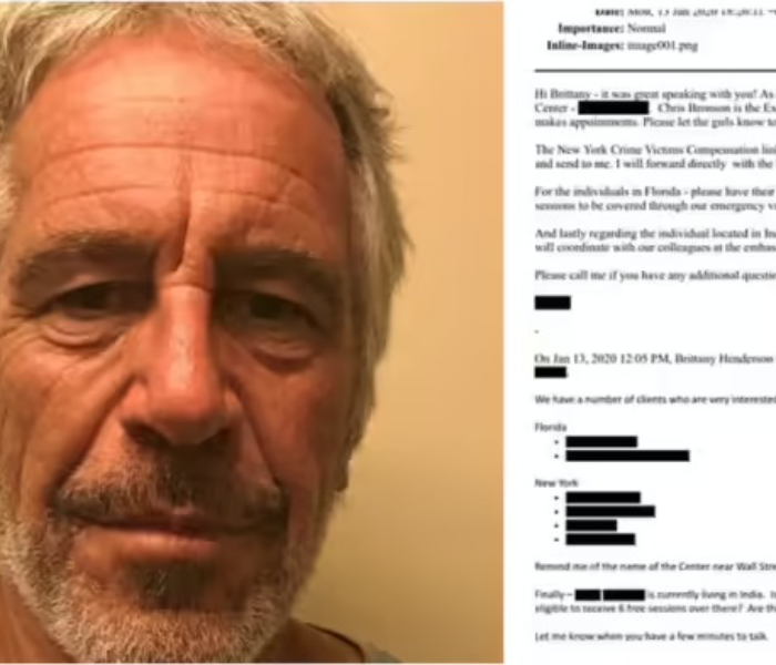 Jeffrey Epstein | ಜೆಫ್ರಿ ಎಪ್‌ಸ್ಟೈನ್‌ ಫೈಲ್ಸ್‌ ಭಾರತೀಯ ಯುವತಿಭಾಗಿ ಪತ್ತೆಗೆ ಮುಂದಾದ ಅಮೆರಿಕ | Speed News Kannada