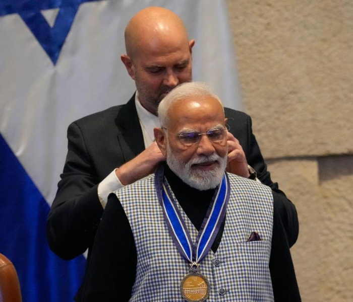 PM Modi to be conferred with Israels highest civilian honour | ಪ್ರಧಾನಿ ಮೋದಿಗೆ ಇಸ್ರೇಲ್‌ನ ಅತ್ಯುನ್ನತ ನಾಗರಿಕ ಗೌರವ ಸ್ಪೀಕರ್ ಆಫ್ ದಿ ನೆಸೆಟ್‌ʼ ಪ್ರಧಾನ | Speed News Kannada