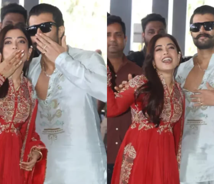 Rashmika Vijay Deverakonda couple makes public appearance after wedding | ಮದುವೆ ಬೆನ್ನಲ್ಲೆ ಸಾರ್ವಜನಿಕವಾಗಿ ಕಾಣಿಸಿಕೊಂಡ ರಶ್ಮಿಕಾ ವಿಜಯ್ ದೇವರಕೊಂಡ ದಂಪತಿ | Speed News Kannada