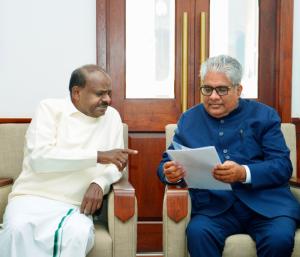 Permanent Solution To Human-Wildlife Conflict | ಮಾನವ-ವನ್ಯಜೀವಿ ಸಂಘರ್ಷಕ್ಕೆ ಶಾಶ್ವತ ಪರಿಹಾರ: ಸಚಿವರಾದ ಕುಮಾರಸ್ವಾಮಿ ಭೂಪೇಂದ್ರ ಯಾದವ್‌ ಚರ್ಚೆ | Speed News Kannada