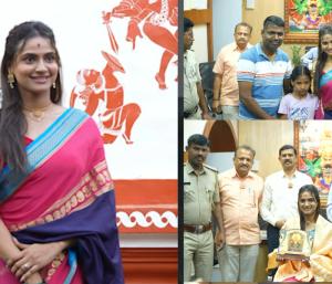 Bigg Boss contestant Rashika visits Sirsi Marikamba Temple | ಶಿರಸಿ ಮಾರಿಕಾಂಬಾ ದೇವಸ್ಥಾನಕ್ಕೆ ಭೇಟಿ ನೀಡಿದ ಬಿಗ್‌ಬಾಸ್ ಸ್ಪರ್ಧಿ ರಾಶಿಕಾ | Speed News Kannada