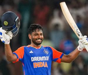 Sanju Samson makes T20 World Cup debut after 11 years | 11 ವರ್ಷಗಳ ನಂತರ T20 ವಿಶ್ವಕಪ್‌ಗೆ ಪದಾರ್ಪಣೆ ಮಾಡಿದ ಸಂಜು ಸ್ಯಾಮ್ಸ್ನ್ ಕ್ರೀಸ್‌ನಲ್ಲಿ ಕಳೆದದ್ದು ಕೇವಲ 11 ನಿಮಿಷ | Speed News Kannada