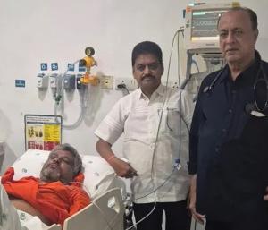 Prasannananda Puri Swamiji | ವಾಲ್ಮೀಕಿ ಪೀಠದ ಪ್ರಸನ್ನಾನಂದ ಪುರಿ ಸ್ವಾಮೀಜಿಗೆ ಲಘು ಹೃದಯಾಘಾತ ಆಸ್ಪತ್ರೆಗೆ ದಾಖಲು | Speed News Kannada