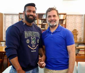 Mohammed Deepak met Rahul Gandhi | ರಾಹುಲ್ ಗಾಂಧಿ ಭೇಟಿಯಾದ ದೀಪಕ್ ಕುಮಾರ್ @ ಮಹಮ್ಮದ್ ದೀಪಕ್ ಯಾರಿವರು | Speed News Kannada