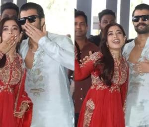 Rashmika Vijay Deverakonda couple makes public appearance after wedding | ಮದುವೆ ಬೆನ್ನಲ್ಲೆ ಸಾರ್ವಜನಿಕವಾಗಿ ಕಾಣಿಸಿಕೊಂಡ ರಶ್ಮಿಕಾ ವಿಜಯ್ ದೇವರಕೊಂಡ ದಂಪತಿ | Speed News Kannada