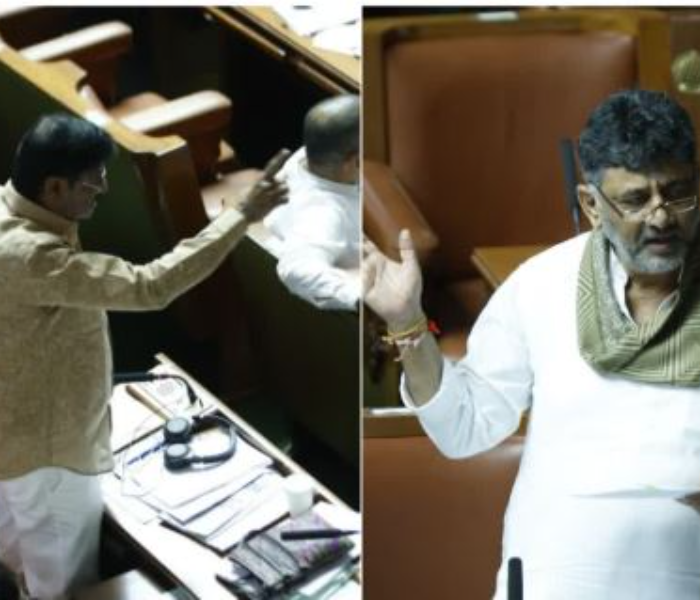 War of words between DCM D.K. Shivakumar and MLA Munirathna in the House | ಸದನದಲ್ಲಿ ಡಿಸಿಎಂ ಡಿ.ಕೆ. ಶಿವಕುಮಾರ್- ಶಾಸಕ ಮುನಿರತ್ನ ನಡುವೆ ಮಾತಿನ ಕದನ | Speed news kannada