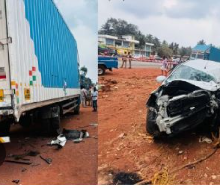 Two people including a girl die in a horrific accident in Byndoor, Udupi | ಉಡುಪಿ ಬೈಂದೂರಿನಲ್ಲಿ ಭೀಕರ ಅಪಘಾತ, ಬಾಲಕಿ ಸೇರಿ ಇಬ್ಬರು ಸಾವು | Speed news kannada