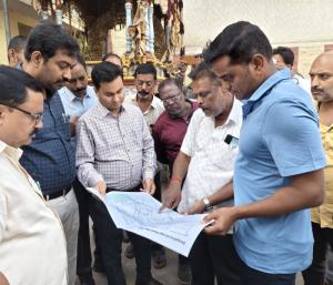 Bangalore Karaga Mahotsav | ಬೆಂಗಳೂರು ಕರಗ ಮಹೋತ್ಸವ ಪೂರ್ವ ಸಿದ್ಧತೆ ಪರಿಶೀಲಿಸಿದ ಆಯುಕ್ತರು | Speed News Kannada