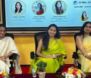 Glory to the Feminine | Chaitra Ananth |  ಗ್ಲೋರಿ ಟು ದ ಫೆಮಿನೈನ್.. ಕಲಾವಿದೆ ಚೈತ್ರ ಅನಂತ ಅವರಿಂದ ಹೆಣ್ಣು ಮಕ್ಕಳಿಗೆ ಕಿವಿಮಾತು..!| Speed News Kannada