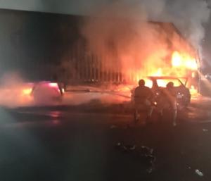 Terrible accident between container lorry, car - burnt car|ಕಂಟೇನರ್ ಲಾರಿ, ಕಾರು ನಡುವೆ ಭೀಕರ ಅಪಘಾತ – ಧಗಧಗನೆ ಹೊತ್ತಿ ಉರಿದ ಕಾರು| Speed News Kannada|