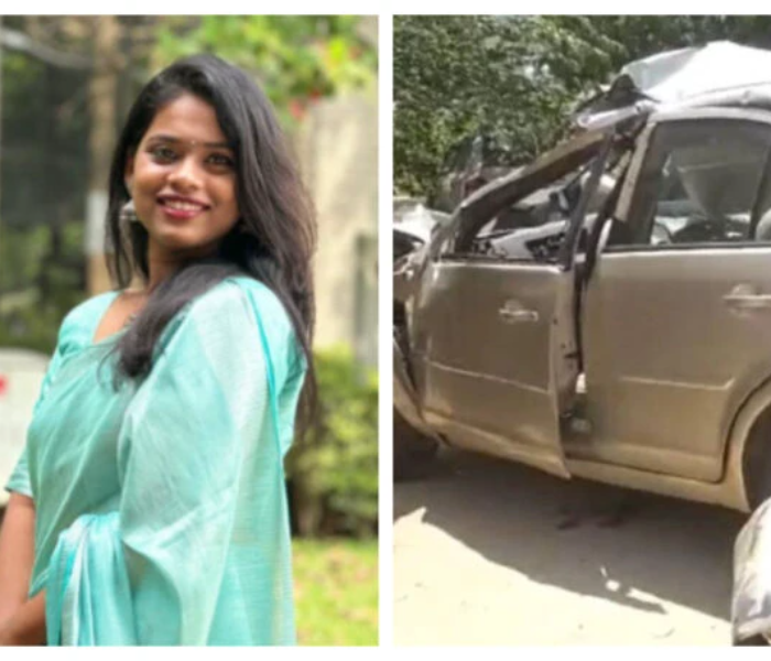 Road Mishap | ಕಾರು ಲಾರಿ ಡಿಕ್ಕಿ ನವವಿವಾಹಿತೆ ಸ್ಥಳದಲ್ಲೇ ಸಾ*ವು | Speed News Kannada