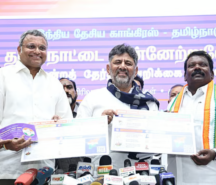 Hand manifesto released in Tamil Nadu, promises jobs to women|ತಮಿಳುನಾಡಲ್ಲಿ ಕೈ ಪ್ರಣಾಳಿಕೆ ಬಿಡುಗಡೆ ಮಹಿಳೆಯರಿಗೆ ಉದ್ಯೋಗ ಭರವಸೆ|Speed News Kannada 