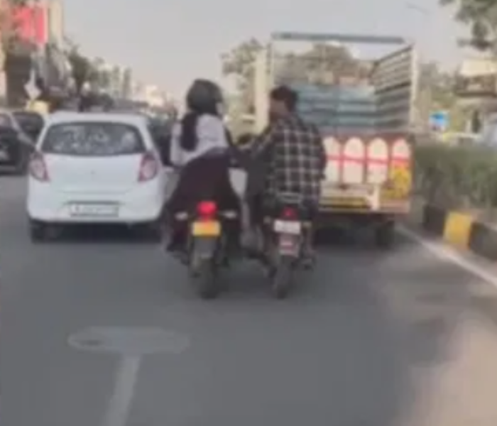Video of woman being harassed in Jaipur goes viral|ಜೈಪುರದಲ್ಲಿ ಮಹಿಳೆಗೆ ಕಿರುಕುಳ ವಿಡಿಯೋ ವೈರಲ್|Speed News Kannada