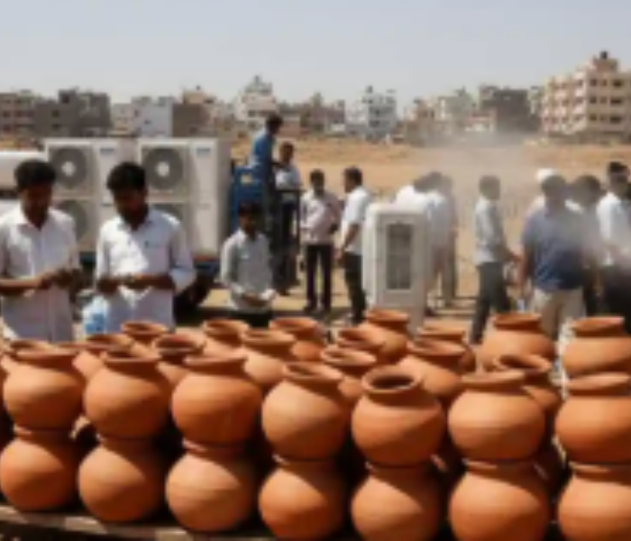 Silicon City is bustling, AC, clay pots are in full demand|ಸಿಲಿಕಾನ್ ಸಿಟಿ ಧಗಧಗ, ಎಸಿ, ಮಣ್ಣಿನ ಮಡಕೆಗೆ ಫುಲ್‌ ಡಿಮ್ಯಾಂಡ್‌|Speed News Kannada