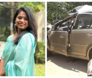 Road Mishap | ಕಾರು ಲಾರಿ ಡಿಕ್ಕಿ ನವವಿವಾಹಿತೆ ಸ್ಥಳದಲ್ಲೇ ಸಾ*ವು | Speed News Kannada