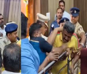 KRS party leader arrested for questioning Home Minister|ಗೃಹಸಚಿವರನ್ನು ಪ್ರಶ್ನೆ ಮಾಡಿದ ಕೆಆರ್‌ಎಸ್ ಪಕ್ಷದ ‌ಮುಖಂಡ ಬಂಧನ|Speed News Kannada