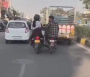 Video of woman being harassed in Jaipur goes viral|ಜೈಪುರದಲ್ಲಿ ಮಹಿಳೆಗೆ ಕಿರುಕುಳ ವಿಡಿಯೋ ವೈರಲ್|Speed News Kannada