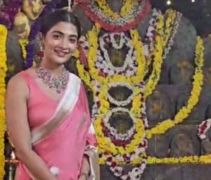 Pooja Hegde performed special puja at Kutyar in Udupi|ಉಡುಪಿಯ ಕುತ್ಯಾರಿನಲ್ಲಿ ವಿಶೇಷ ಪೂಜೆ ಸಲ್ಲಿಸಿದ ಪೂಜಾ ಹೆಗ್ಡೆ|‌Speed News Kannada