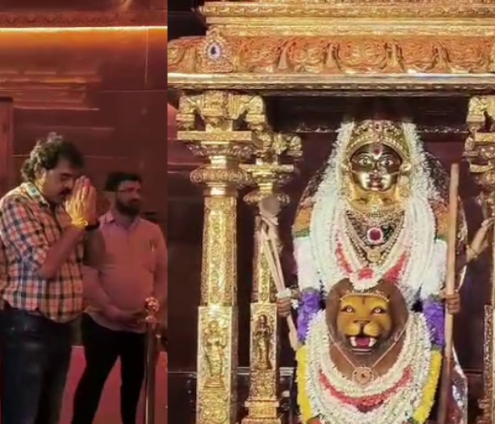 Veteran actor Sasikumar visits Kapu Marigudi temple|ಕಾಪು ಮಾರಿಗುಡಿ ದೇವಸ್ಥಾನಕ್ಕೆ ಹಿರಿಯ ನಟ ಶಶಿಕುಮಾರ್ ಭೇಟಿ|Speed News Kannada