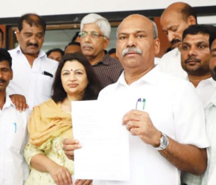 shringeri, postal ballot papers tampered; rajegowda demand enquiry| ಶೃಂಗೇರಿ: ಮತಪತ್ರ ತಿದ್ದಲಾಗಿದೆ, ಸೂಕ್ತ ತನಿಖೆ ನಡೆಸಿ: ಮಾಜಿ ಶಾಸಕ ರಾಜೇಗೌಡ ಒತ್ತಾಯ| Speed News Kannada