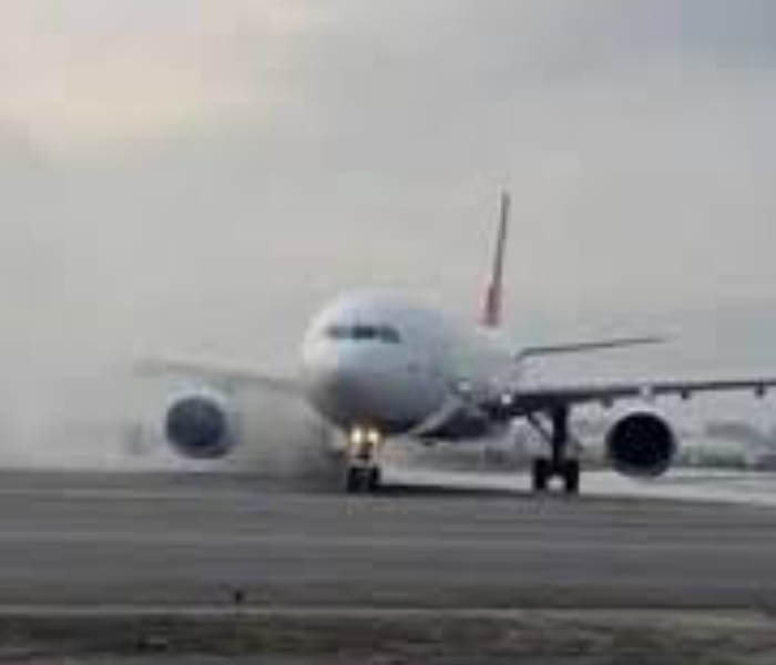 fire to turkish airlines flight tyre; what happens next?| ಟರ್ಕಿಶ್ ಏರ್‌ ಲೈನ್ಸ್ ವಿಮಾನದ ಟೈರ್‌ ಬೆಂಕಿ; ಮುಂದೇನಾಯ್ತು? | Speed News Kannada