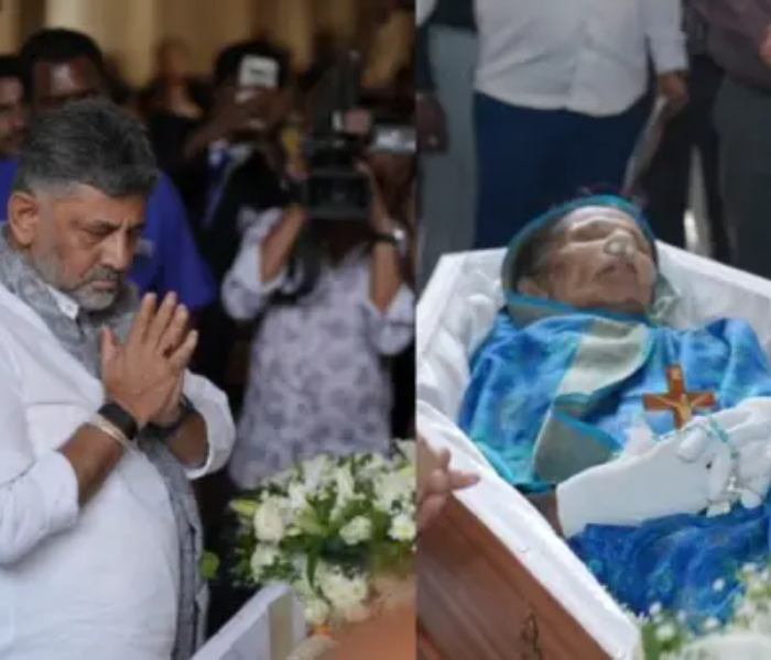 DK SHIVAKUMAR | ಕಾರ್ಮೆಲ್ ಶಾಲೆಯ ಶಿಕ್ಷಕಿ ಧಾತ್ರಿ ನಿಧನ ಚರ್ಚ್‌ಗೆ ಭೇಟಿ ನೀಡಿ ಶ್ರದ್ಧಾಂಜಲಿ ಅರ್ಪಿಸಿದ ಸಿಎಂ | SNK