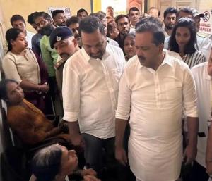 Minister of Health U T Khader | ಉಡುಪಿ ಜಿಲ್ಲಾಸ್ಪತ್ರೆಗೆ ಸಚಿವ ಯು ಟಿ ಖಾದರ್ ದಿಢೀರ್ ಭೇಟಿ | SNK