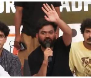 Abhijit Deepke | ಉಪವಾಸ ಸತ್ಯಾಗ್ರಹ ಮುಂದುವರೆಸಿದ ಜಿರಳೆಗಳ ನಾಯಕ ಅಭಿಜೀತ್‌ ...